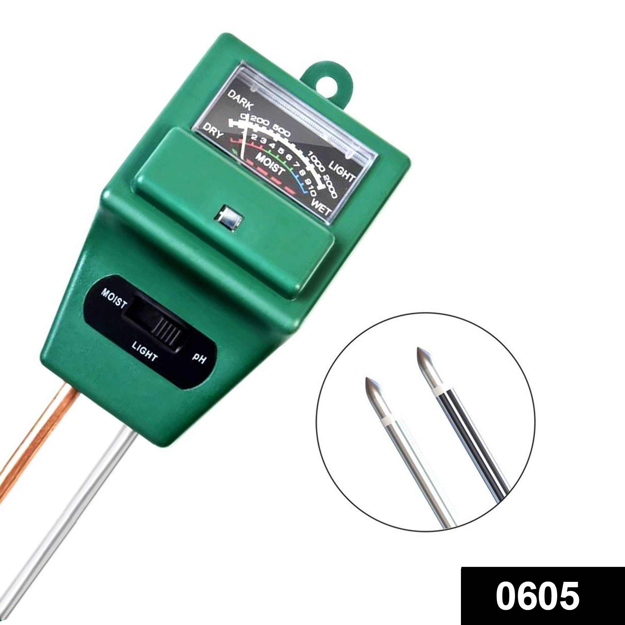 0605 -3 Way Soil Meter (pH Testing Meter) - SkyShopy 0605 -3 Way Soil Meter (pH Testing Meter) - SkyShopy